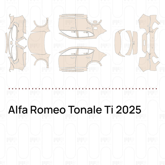 PPF prédécoupé Alfa Romeo Tonale Ti 2025