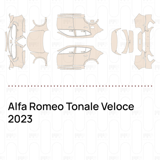 PPF prédécoupé Alfa Romeo Tonale Veloce 2023