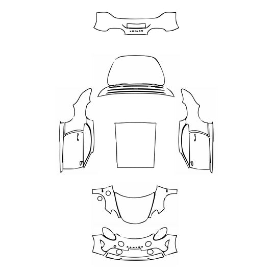 Pre-Cut PPF Alpine A 110 2023 - PPF-Kits