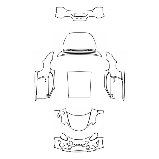 Pre-Cut PPF Alpine A 110 GT 2021 - PPF-Kits