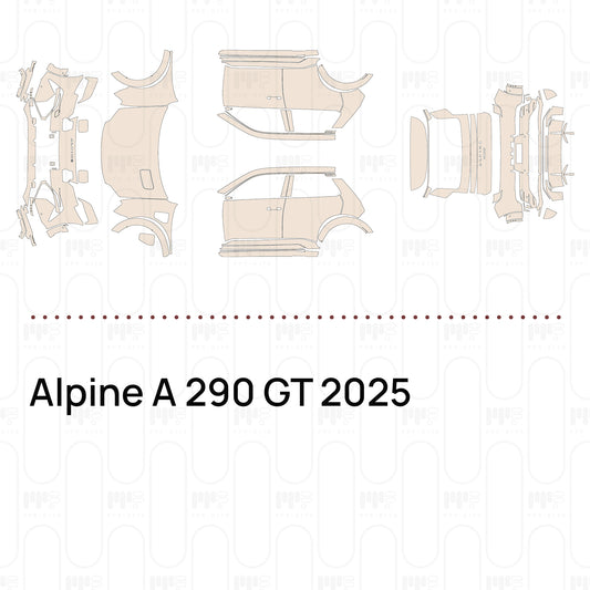 PPF prédécoupé Alpine A 290 GT 2025