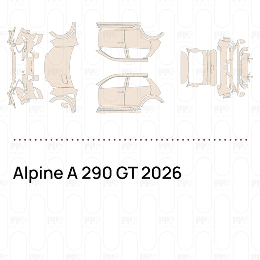 PPF prédécoupé Alpine A 290 GT 2026