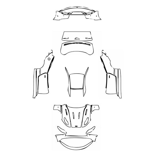 Pre-Cut PPF Aston Martin DB11 V12 Coupe 2018 - PPF-Kits