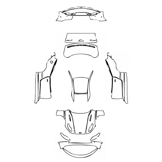 Pre-Cut PPF Aston Martin DB11 V8 Coupe 2023 - PPF-Kits