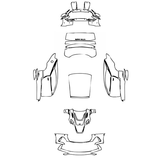 Pre-Cut PPF Aston Martin DBS 770 Ultimate Coupe 2023 - PPF-Kits