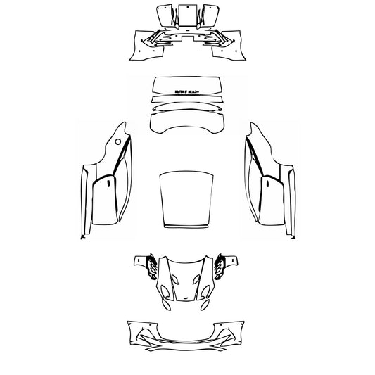 Pre-Cut PPF Aston Martin DBS Superleggera 2019 - PPF-Kits