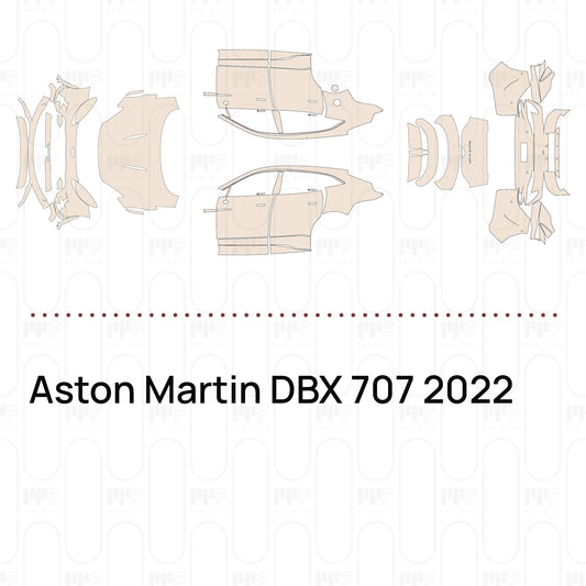 PPF prédécoupé Aston Martin DBX 707 2022