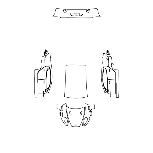 Pre-Cut PPF Aston Martin Rapide 2013 - PPF-Kits