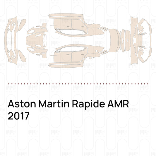 PPF prédécoupé Aston Martin Rapide AMR 2017