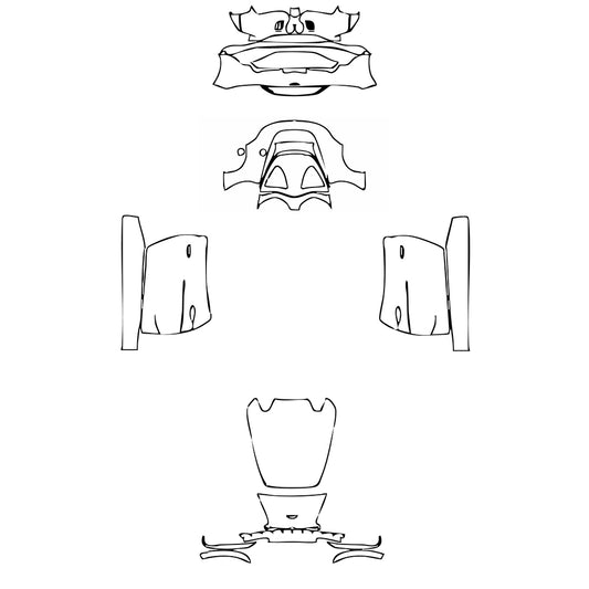 Pre-Cut PPF Aston Martin SPEEDSTER V12 2020 - PPF-Kits