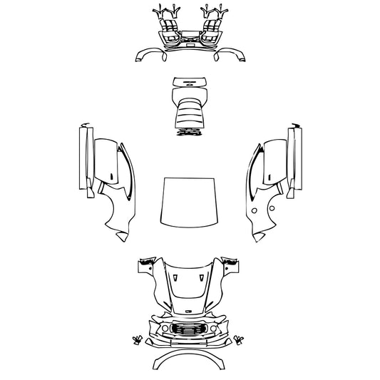 Pre-Cut PPF Aston Martin Valour 2024 - PPF-Kits