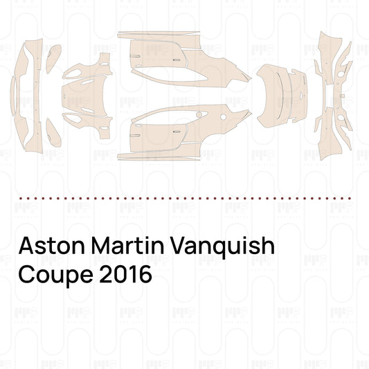 PPF prédécoupé Aston Martin Vanquish Coupe 2016