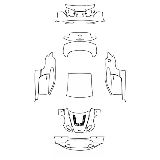 Pre-Cut PPF Aston Martin Vantage V12 Coupe 2011 - PPF-Kits