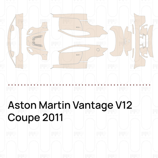 PPF prédécoupé Aston Martin Vantage V12 Coupe 2011