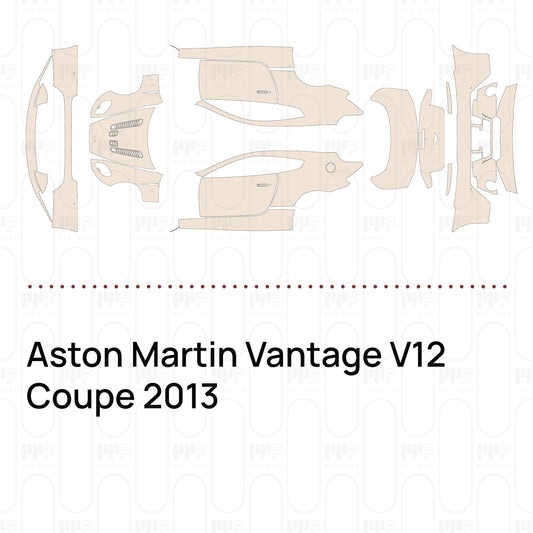 PPF prédécoupé Aston Martin Vantage V12 Coupe 2013