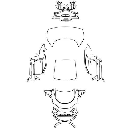 Pre-Cut PPF Aston Martin Vantage V12 Coupe 2022 - PPF-Kits
