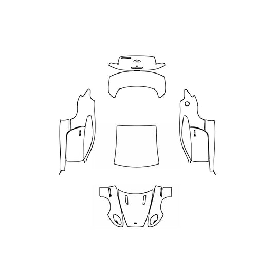 Pre-Cut PPF Aston Martin Vantage V8 Coupe 2005 - PPF-Kits