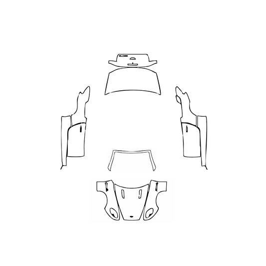 Pre-Cut PPF Aston Martin Vantage V8 Roadster 2005 - PPF-Kits