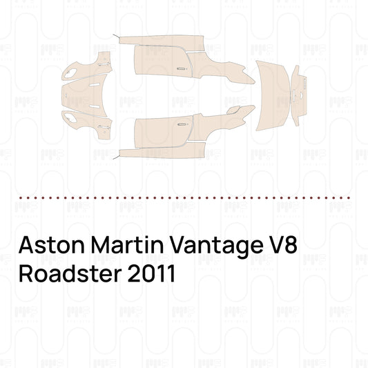 PPF prédécoupé Aston Martin Vantage V8 Roadster 2011
