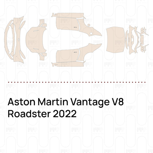 PPF prédécoupé Aston Martin Vantage V8 Roadster 2022