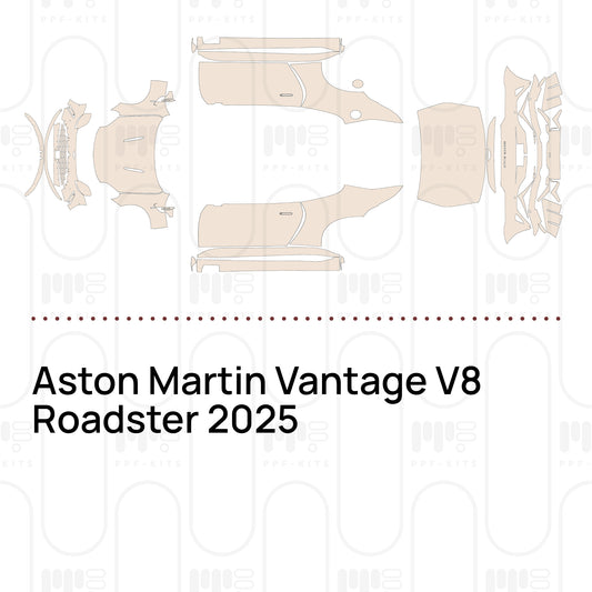 PPF prédécoupé Aston Martin Vantage V8 Roadster 2025