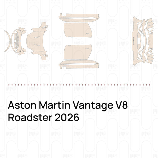 PPF prédécoupé Aston Martin Vantage V8 Roadster 2026