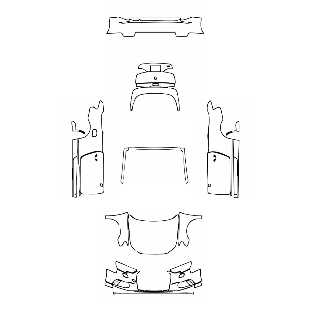 Pre-Cut PPF Audi A3 Cabriolet Base 2017 - PPF-Kits