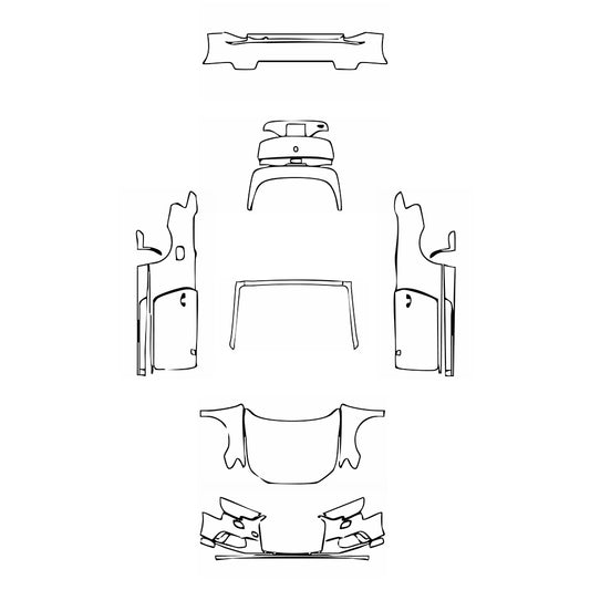 Pre-Cut PPF Audi A3 Cabriolet Base 2018 - PPF-Kits