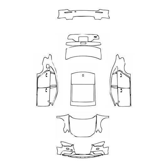 Pre-Cut PPF Audi A3 Limousine Base 2014 - PPF-Kits