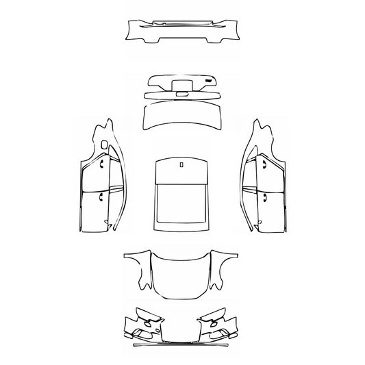 Pre-Cut PPF Audi A3 Limousine Base 2017 - PPF-Kits