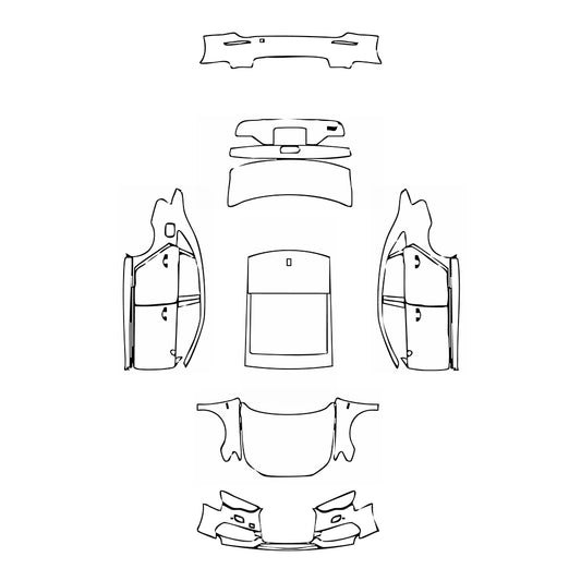 Pre-Cut PPF Audi A3 Limousine S-line 2014 - PPF-Kits
