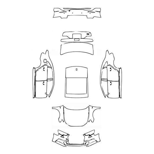 Pre-Cut PPF Audi A3 Limousine S-line 2018 - PPF-Kits