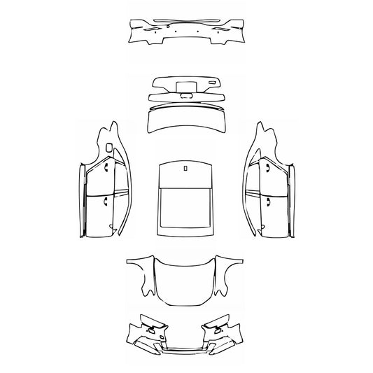 Pre-Cut PPF Audi A3 Limousine S3 2018 - PPF-Kits