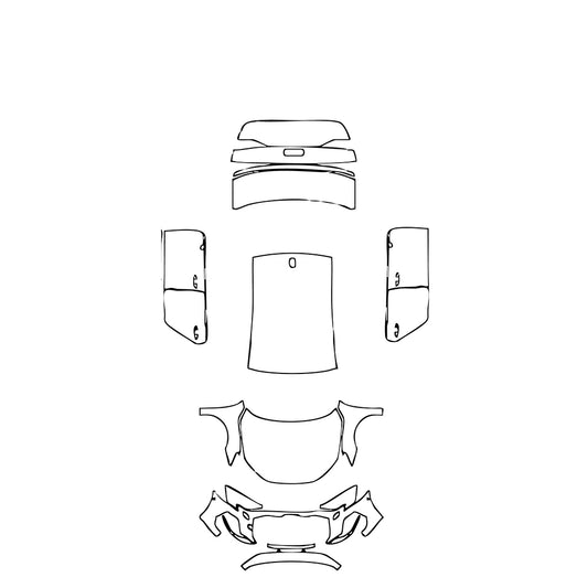 PPF prédécoupé Audi A3 Sedan S3 2025