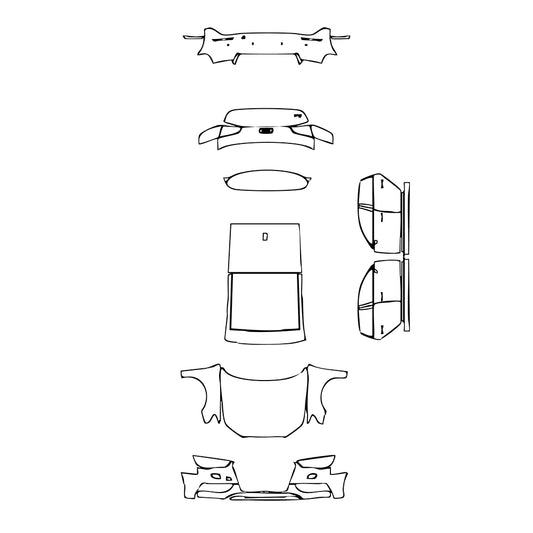 Pre-Cut PPF Audi A3 Sportback Base 2015 - PPF-Kits