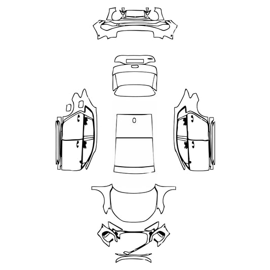 Pre-Cut PPF Audi A3 Sportback RS3 2024 - PPF-Kits