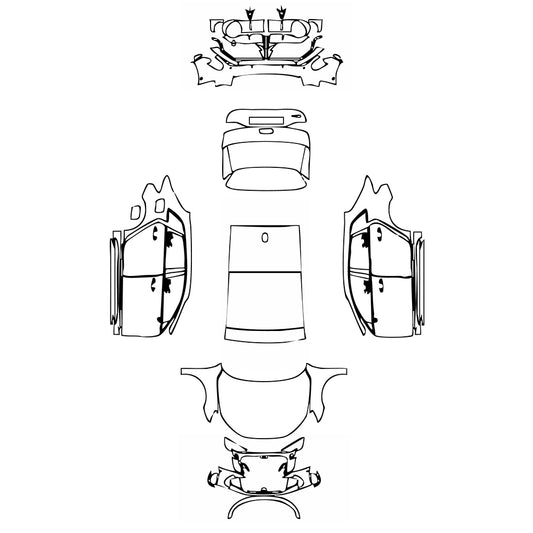 PPF prédécoupé Audi A3 Sportback RS3 2025