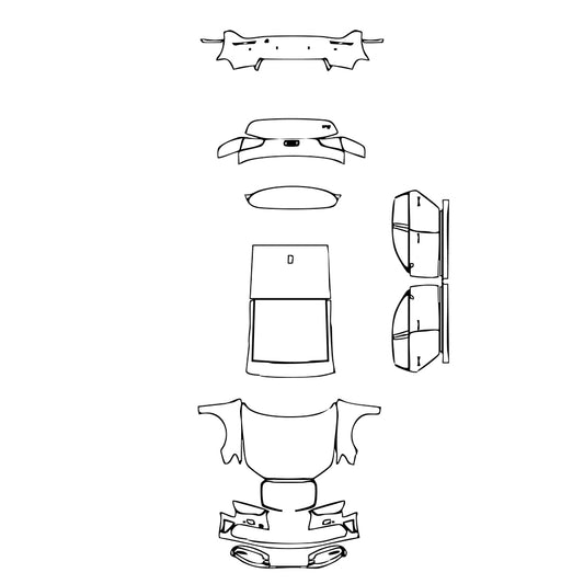 Pre-Cut PPF Audi A3 Sportback S-line 2014 - PPF-Kits