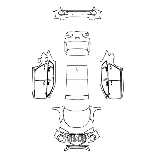 Pre-Cut PPF Audi A3 Sportback S3 2024 - PPF-Kits