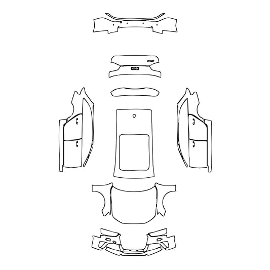 Pre-Cut PPF Audi A4 RS4 Avant 2015 - PPF-Kits