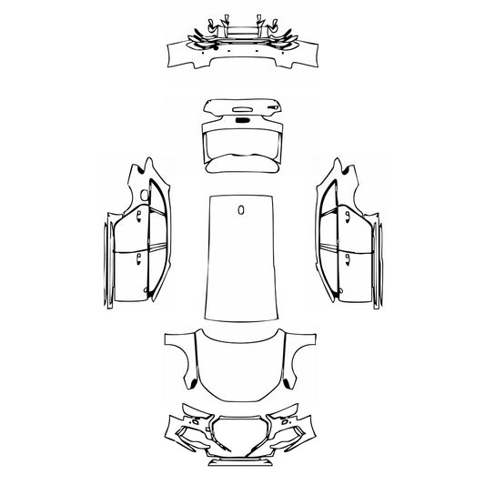 Pre-Cut PPF Audi A4 RS4 Avant 2019 - PPF-Kits