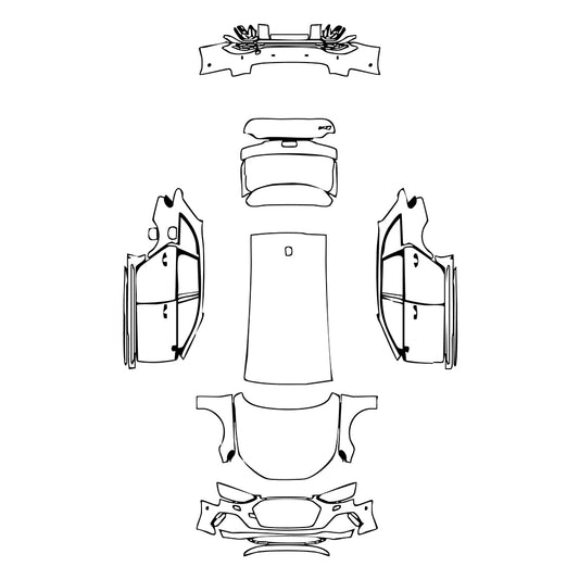 Pre-Cut PPF Audi A4 RS4 Avant 2021 - PPF-Kits