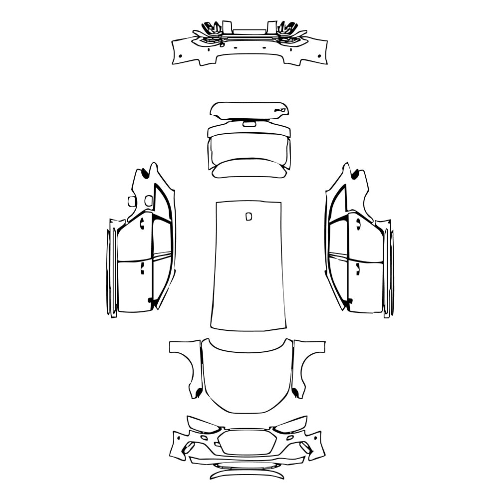 Pre-Cut PPF Audi A4 RS4 Avant 2023 - PPF-Kits
