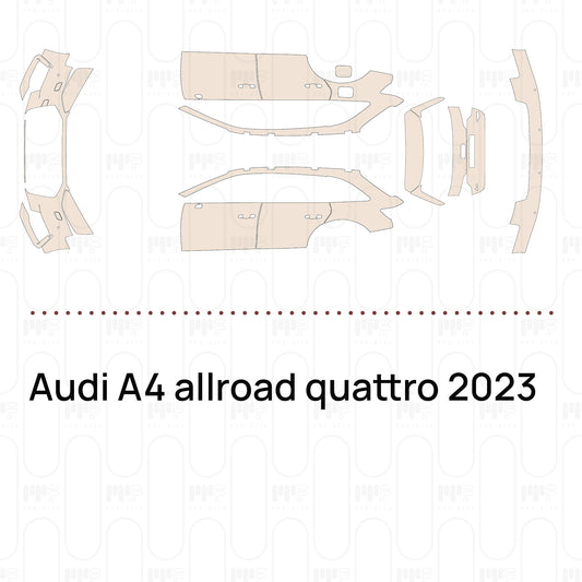 PPF prédécoupé Audi A4 allroad quattro 2023