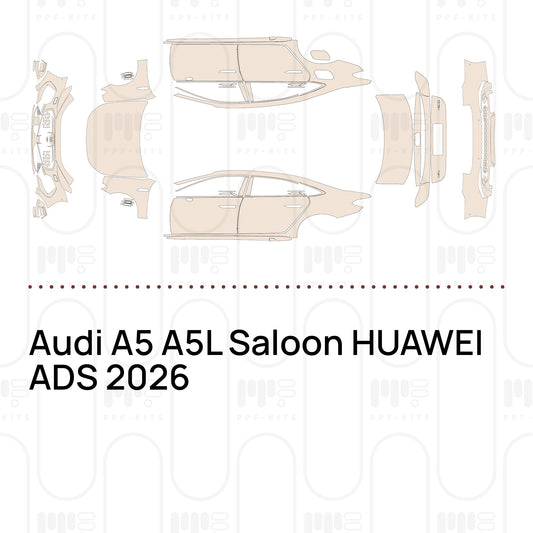 Film de protection PPF prédécoupé Audi A5 A5L Saloon HUAWEI ADS 2026