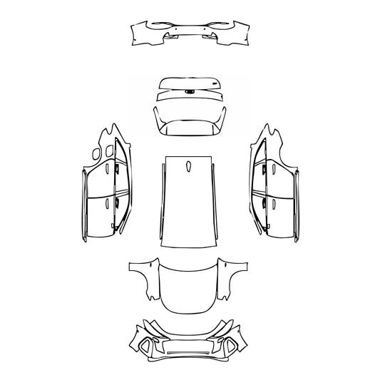 Pre-Cut PPF Audi A5 A5 Avant S-Line 2025 - PPF-Kits
