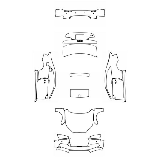 Pre-Cut PPF Audi A5 A5 Coupe S-line 2019 - PPF-Kits