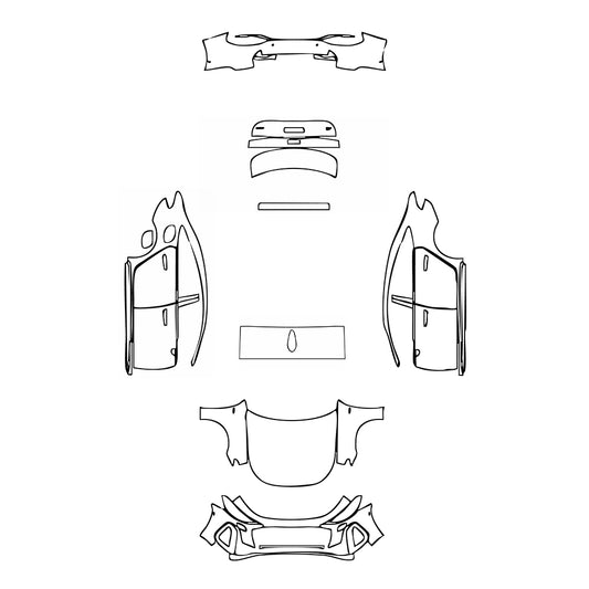 PPF prédécoupé Audi A5 A5 Saloon S-Line 2025