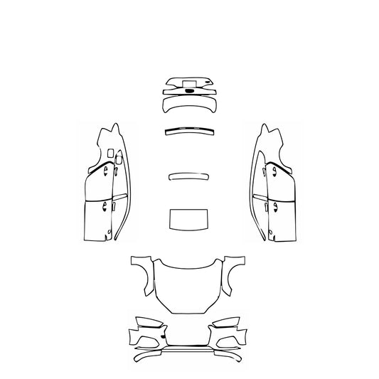 Pre-Cut PPF Audi A5 A5 Sportback Base 2017 - PPF-Kits