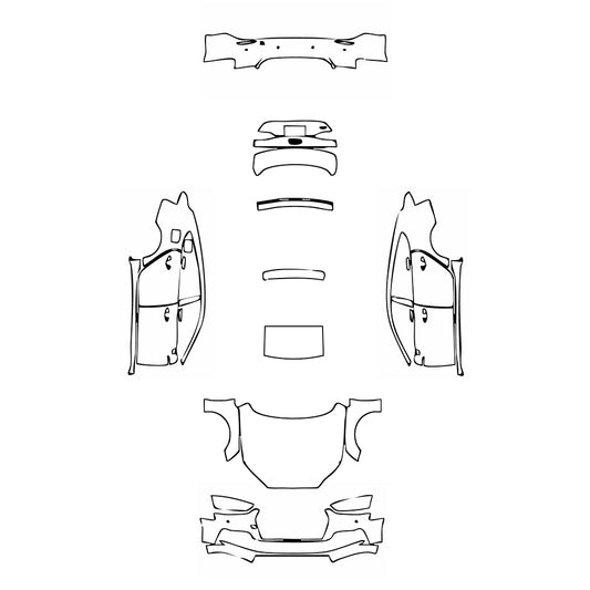Pre-Cut PPF Audi A5 A5 Sportback S-line 2018 - PPF-Kits
